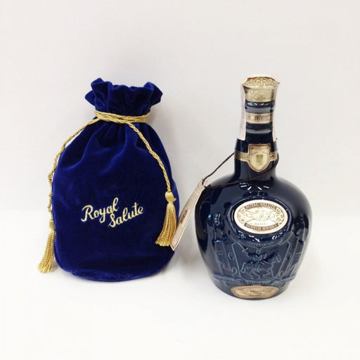 ROYAL SALUTE ロイヤルサルート 21年 青 陶器ボトル ウイスキー 700ml 40% - LIQUOR JOY