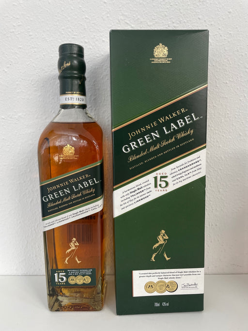 ジョニーウォーカー グリーンラベル １５年 ７５０ml (オールドボトル）