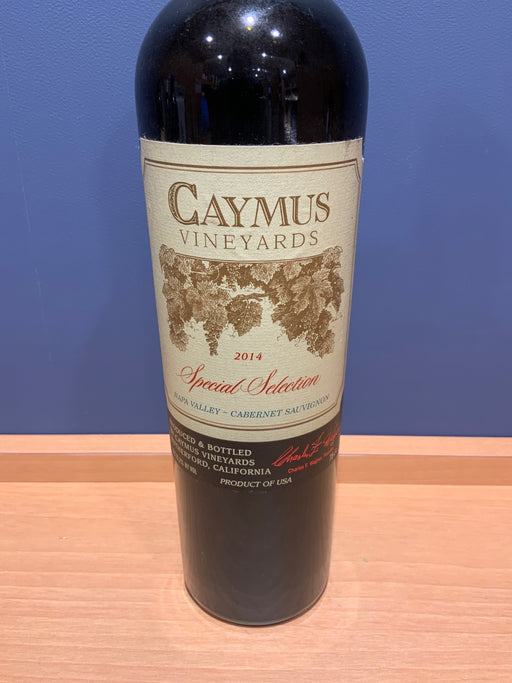 ケイマス カベルネ ソーヴィニヨン　2014 Caymus Vineyards Special Selection Cabernet Sauvignon 2014