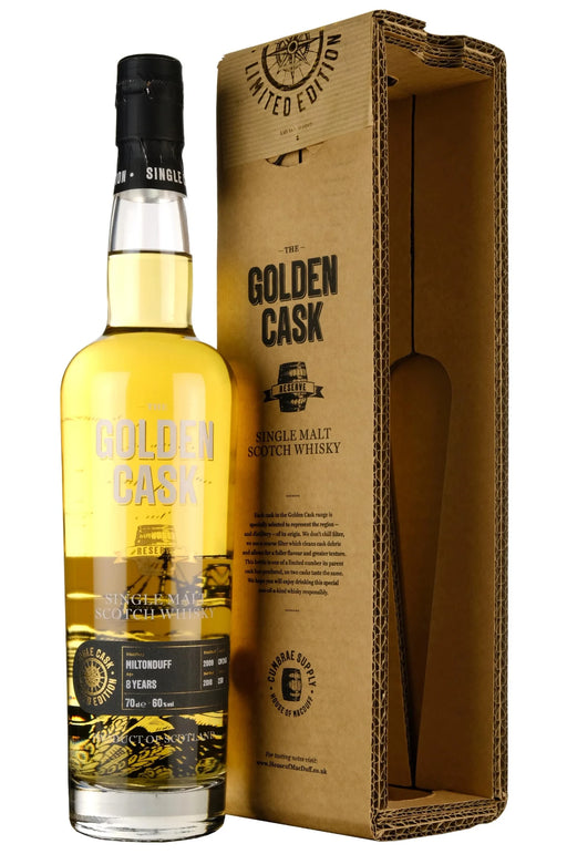 ゴールデンカスク ミルトンダフ8年 60% 700ml