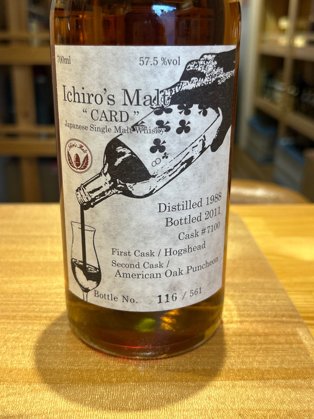 Ichiro's Malt Card Series Eight of Crabs