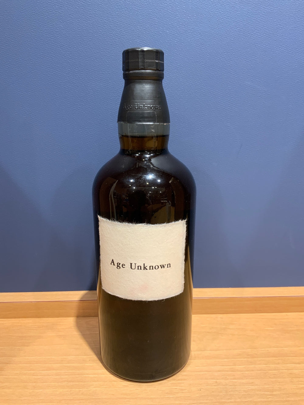 サントリー ピュアモルト Age Unknown エイジアンノウン 勲一等瑞宝章受賞記念 ウイスキー 750ml 43％ 木箱/冊子/ご挨拶状/赤布/紐