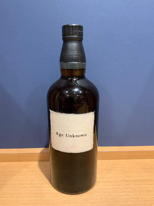 サントリー ピュアモルト Age Unknown エイジアンノウン 勲一等瑞宝章受賞記念 ウイスキー 750ml 43％ 木箱/冊子/ご挨拶状/赤布/紐
