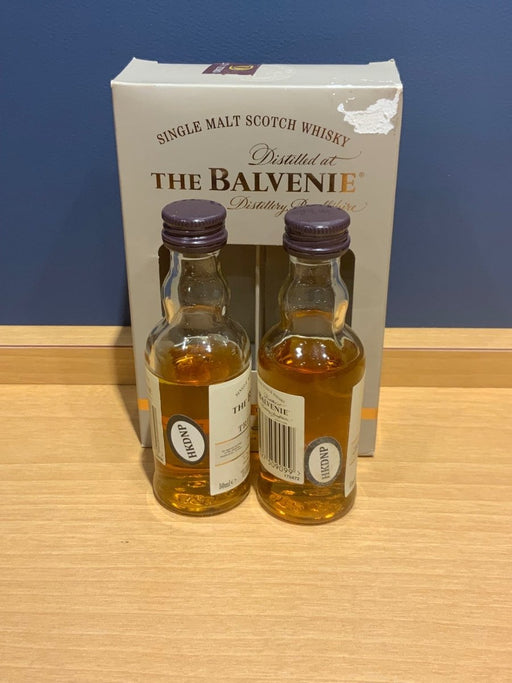 ザバルヴェニー The Balvenie スコッチウイスキーミニボトル2本セット - LIQUOR JOY