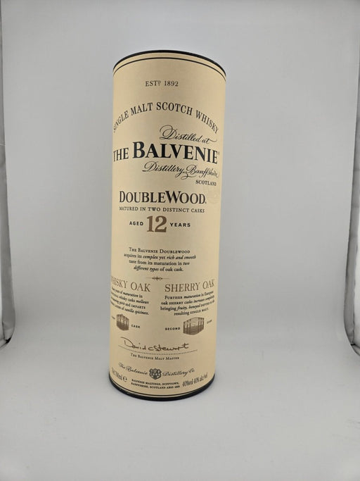 THE BALVENIE ザ・バルヴェニー DOUBLE WOOD 12年 MATURED IN TWO CASK 700ml 43% - LIQUOR JOY