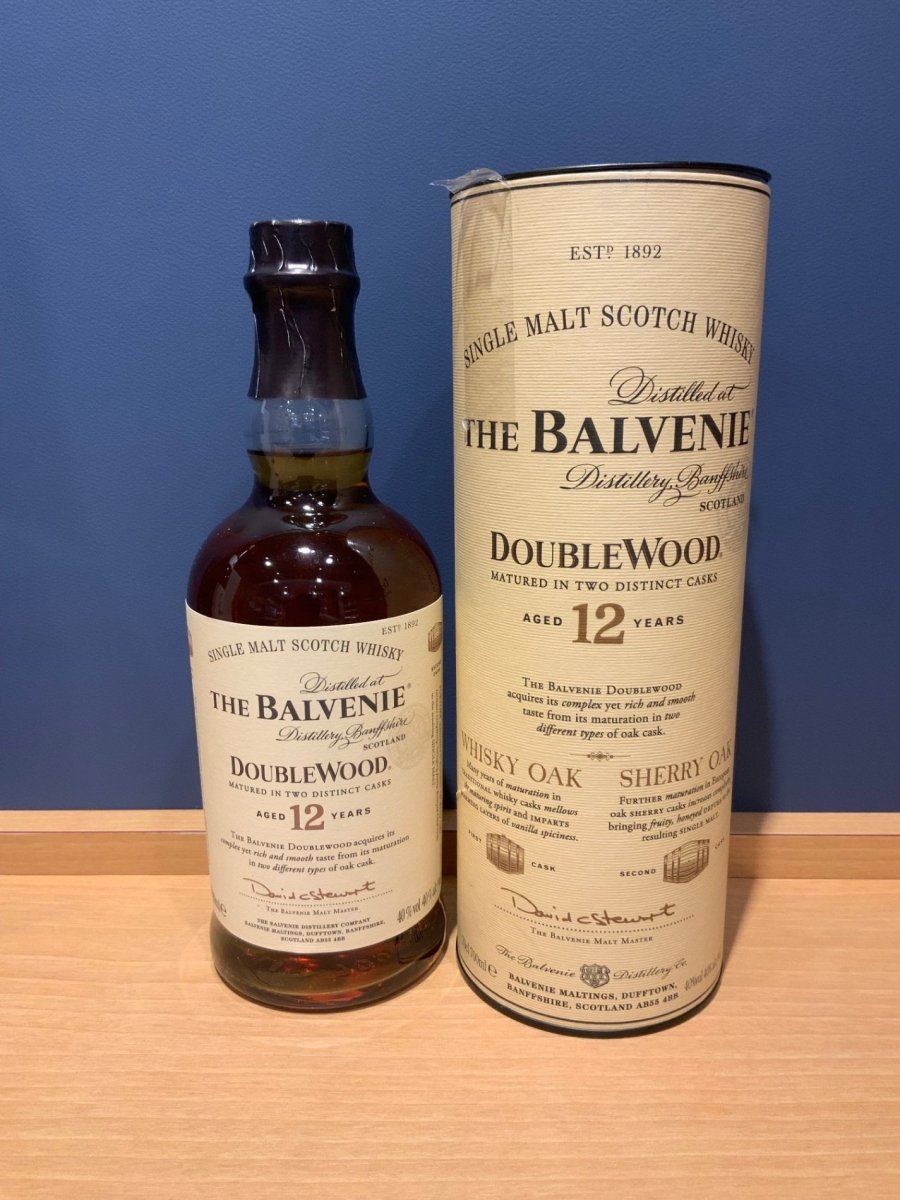 THE BALVENIE ザ・バルヴェニー DOUBLE WOOD 12年 MATURED IN TWO CASK 700ml 43% - LIQUOR JOY