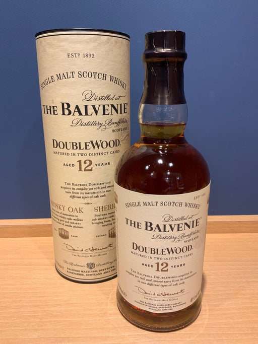 THE BALVENIE ザ・バルヴェニー DOUBLE WOOD 12年 MATURED IN TWO CASK 700ml 43% - LIQUOR JOY