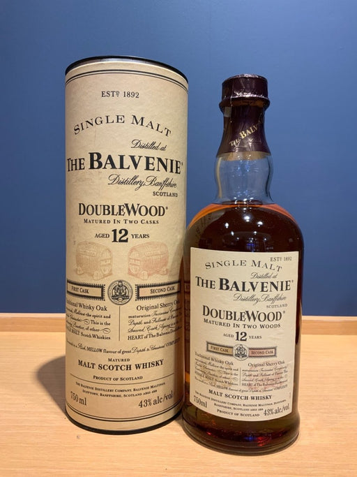 THE BALVENIE ザ・バルヴェニー DOUBLE WOOD 12年 MATURED IN TWO CASK 700ml 43% - LIQUOR JOY