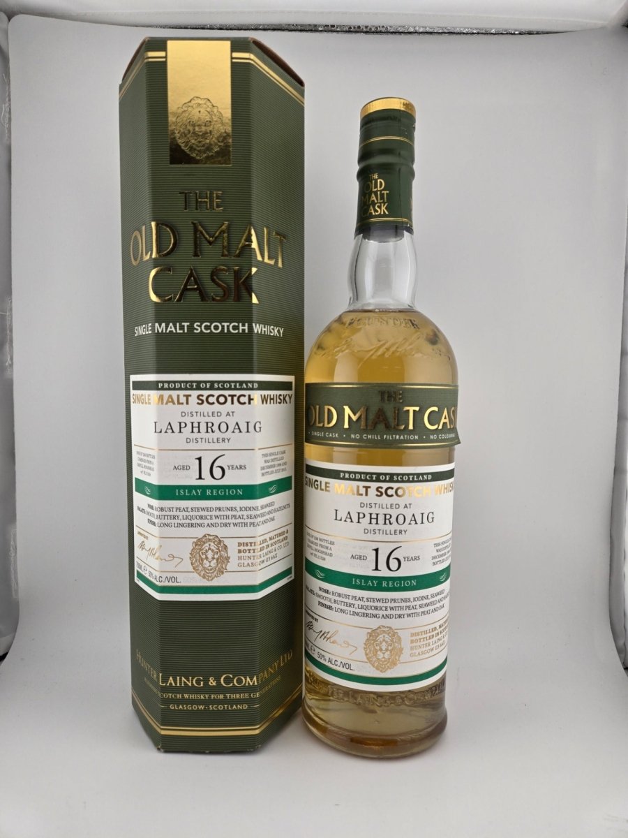 The old malt cask LAPHROAIG 16年 1998-2015 50％ - LIQUOR JOY