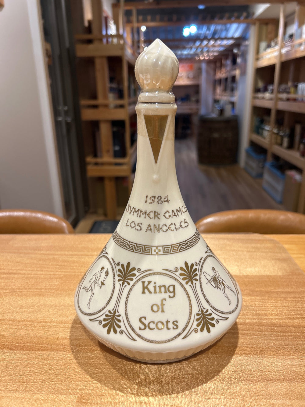 King of Scots 1984 Los Angeles Summer Games Scotch Whisky, 750ml, 43% Ceramic