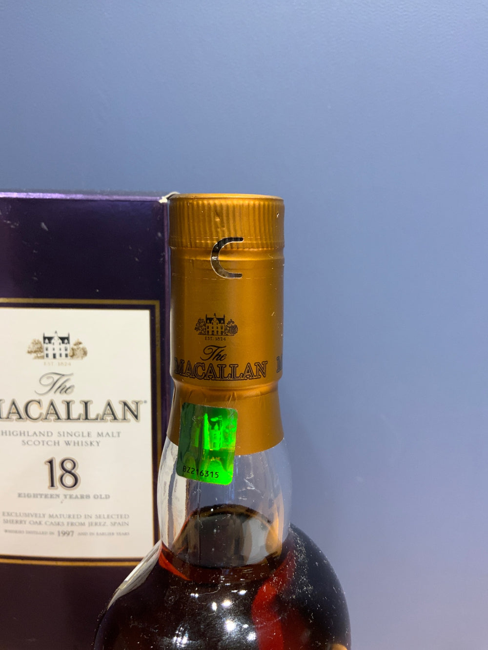 ザ・マッカラン 18年 1997 シェリーオーク 正規品 43度 700ml