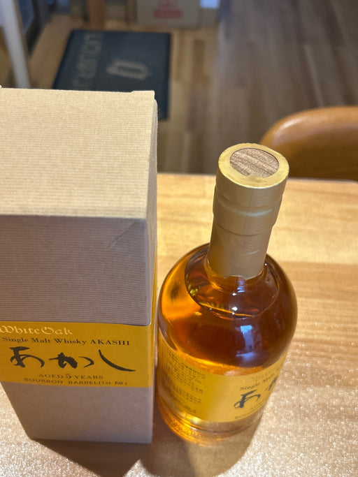 江井ヶ嶋酒造 ホワイトオーク あかし 5年 シングルモルト 50度 500ml