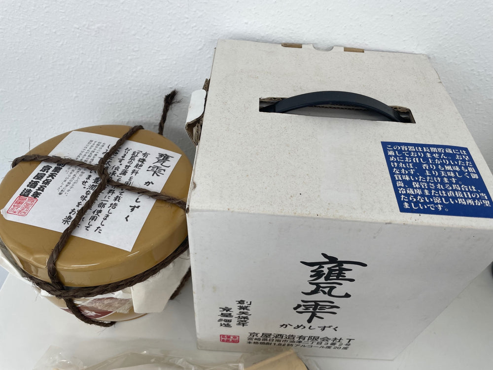 Kameshizuku Sweet Potato Shochu, 20% ABV, 1800ml