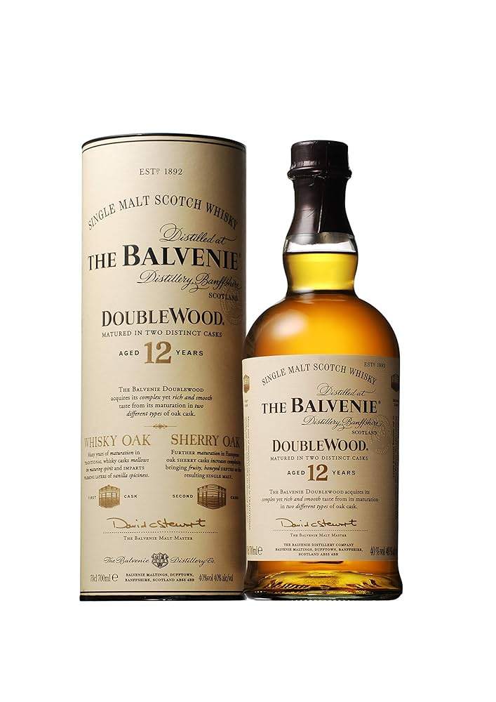 Balvenie 12 Year Double Wood Single Malt Whisky [UK Whisky 700ml]