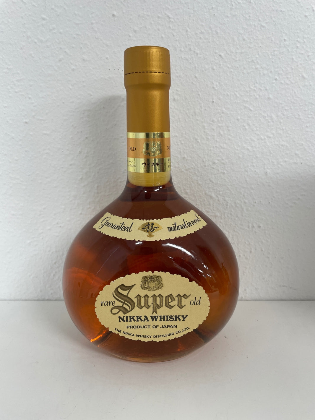 ウイスキー特級 スーパーニッカ 43度 760ml