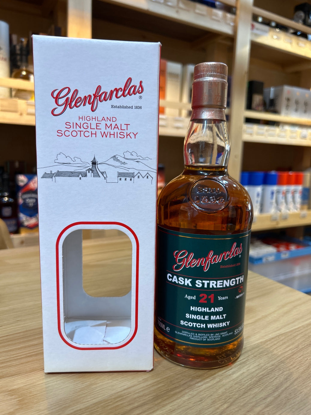 Glenfarclas 21 Year Old Cask Strength [Whiskey, UK, 700ml]