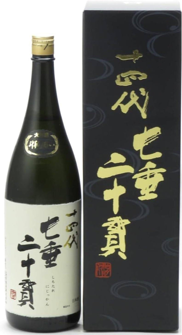 十四代 純米大吟醸 七垂二十貫 専用カートン入 1800ml