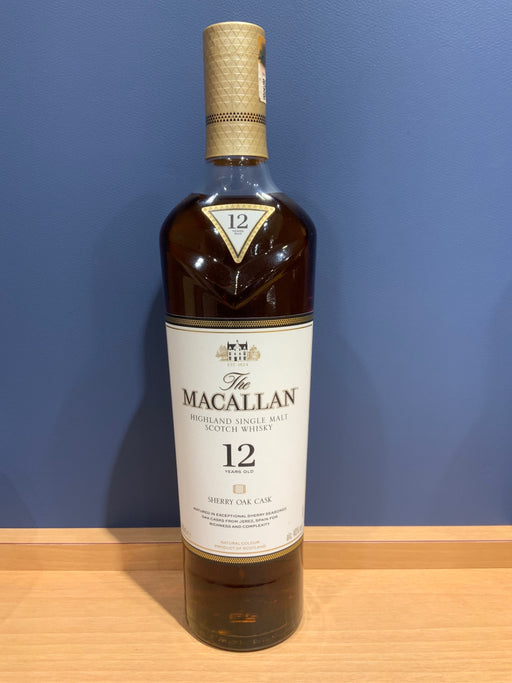 マッカラン12年　シェリーオーク　700ml（箱なし）