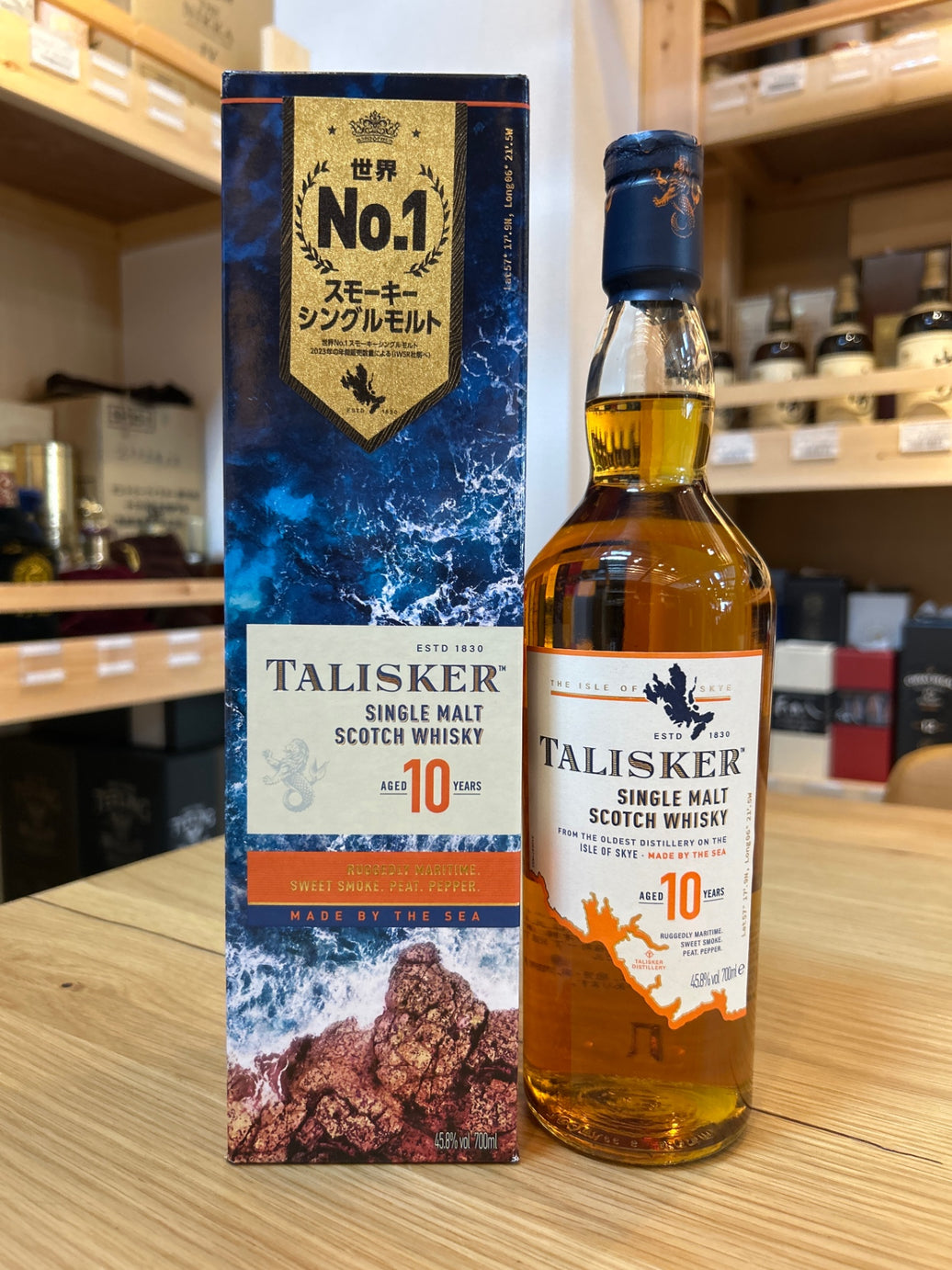 Talisker 10 Year Old Boxed [Whiskey, UK, 700ml] [Gift Box]