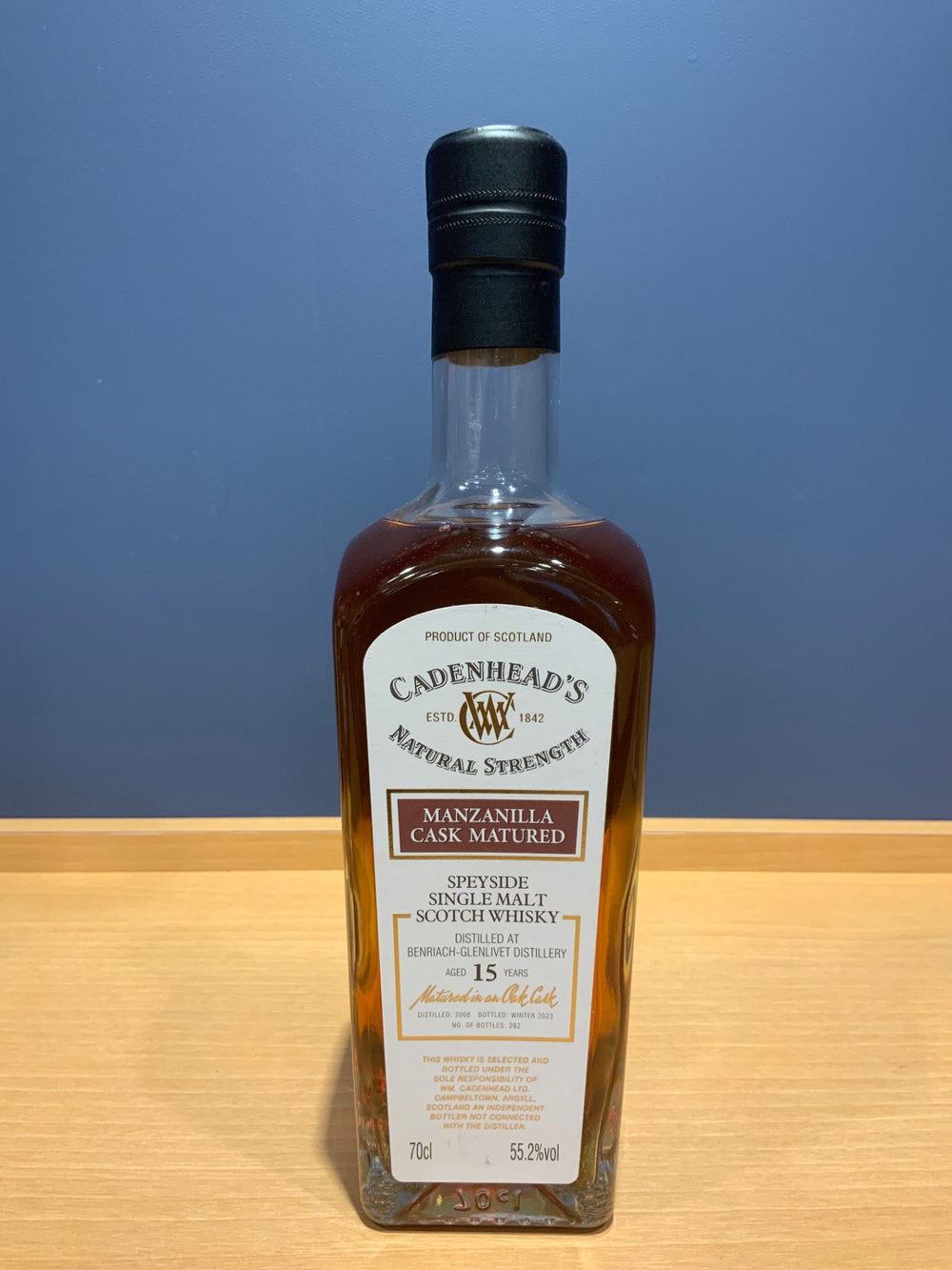 Jura Manzanilla Cadenhead 15 years