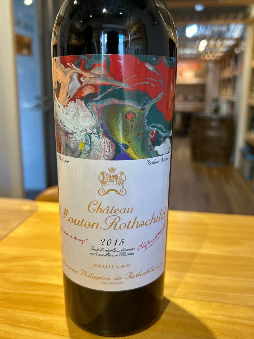 Chateau Mouton Rothschild 2015 [Red Wine, Full-Bodied, France, 750ml]