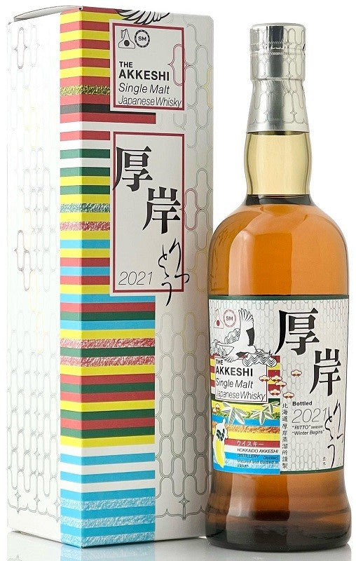 厚岸蒸溜所 シングルモルト 立冬 ５５°７００ＭＬ