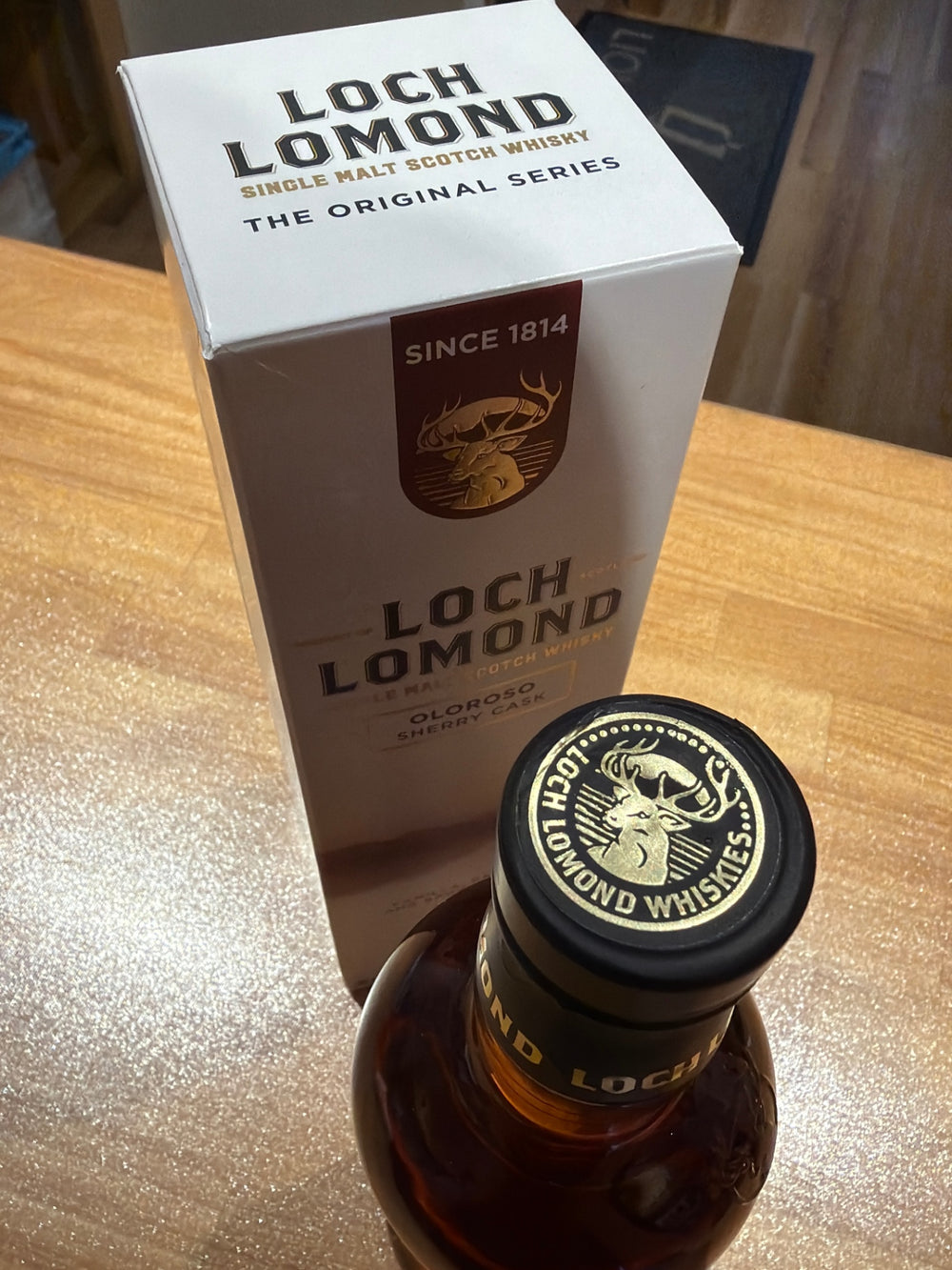 ロッホローモンド オロロソ シェリーカスク　700ml