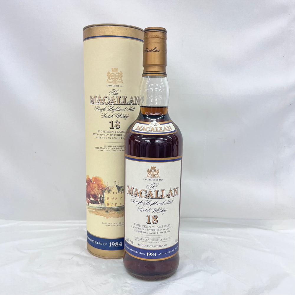 The MACALLAN ザ・マッカラン 18年 1984 シェリーオークカスク ウイスキー 700ml 43% 箱付