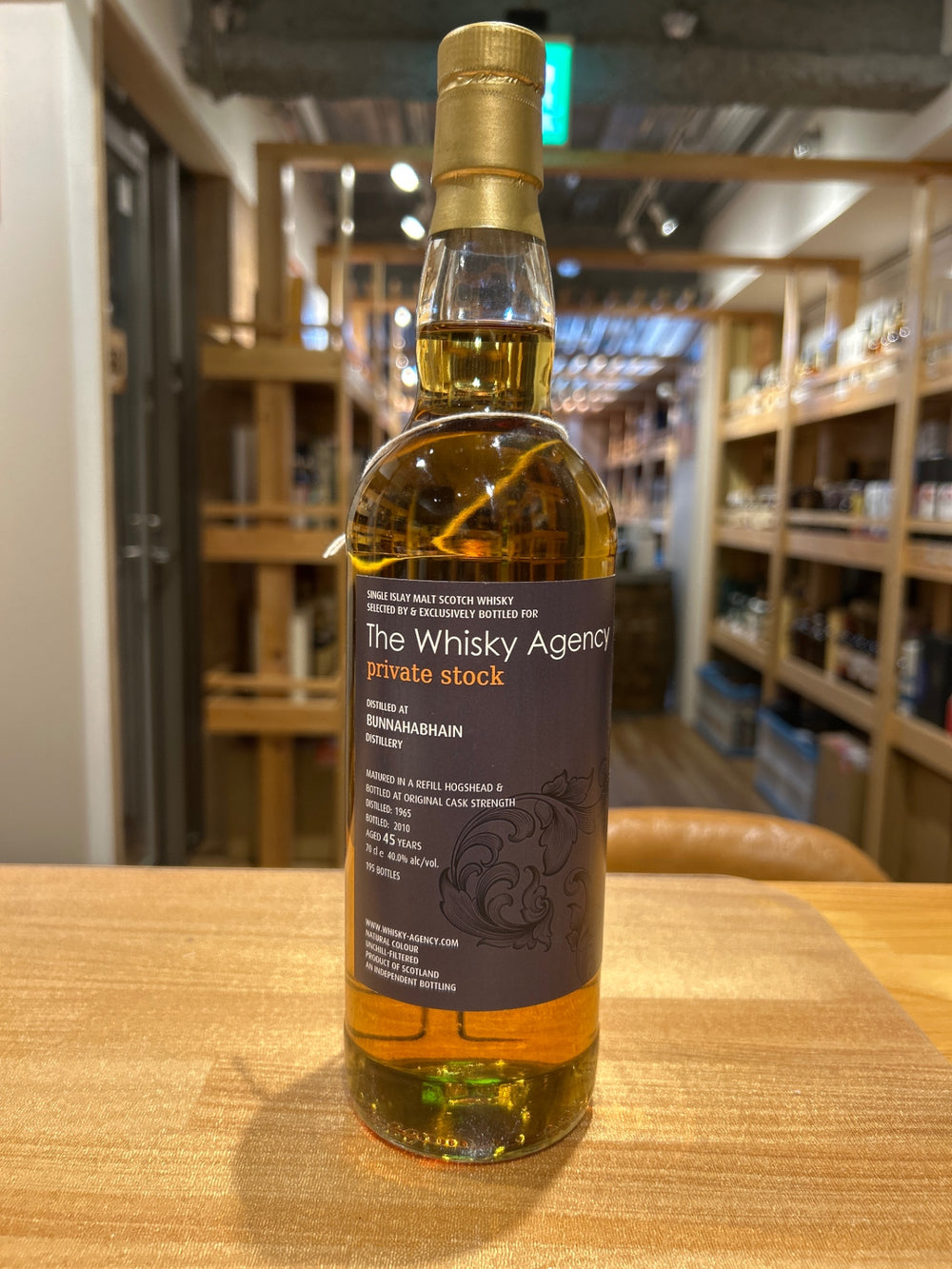 Bunnahabhain 1965 - 2010, T.W.A.