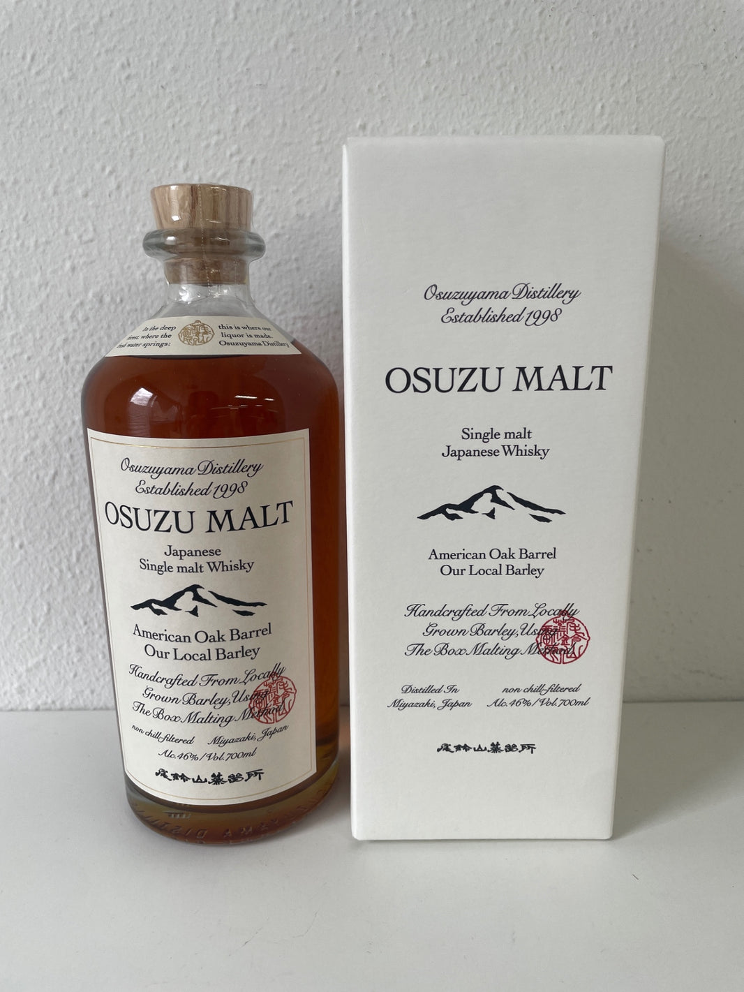 尾鈴山蒸留所 OSUZU MALT（オスズ モルト）American Oak Barrel 700ml