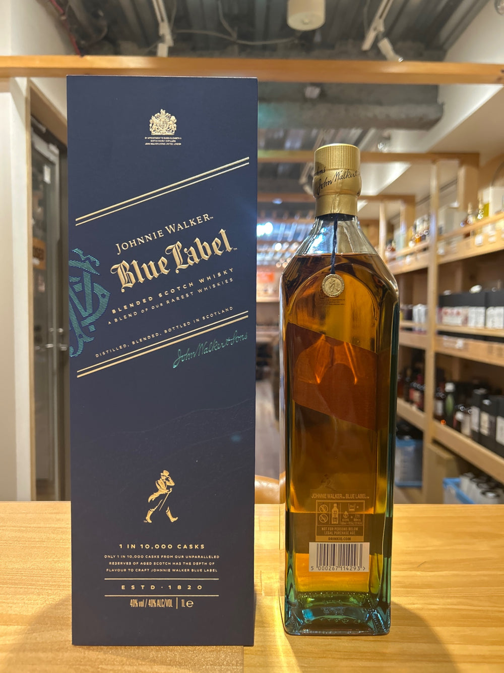 ジョニーウォーカー ブルーラベル 750ml 新型 / イギリス ブレンデッドウイスキー ギフトBox入り