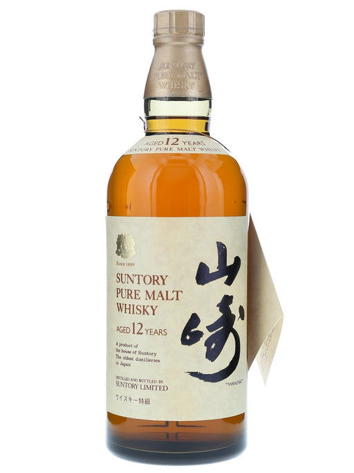 山崎ピュアモルトウィスキー12年 750ml 特級　箱なし